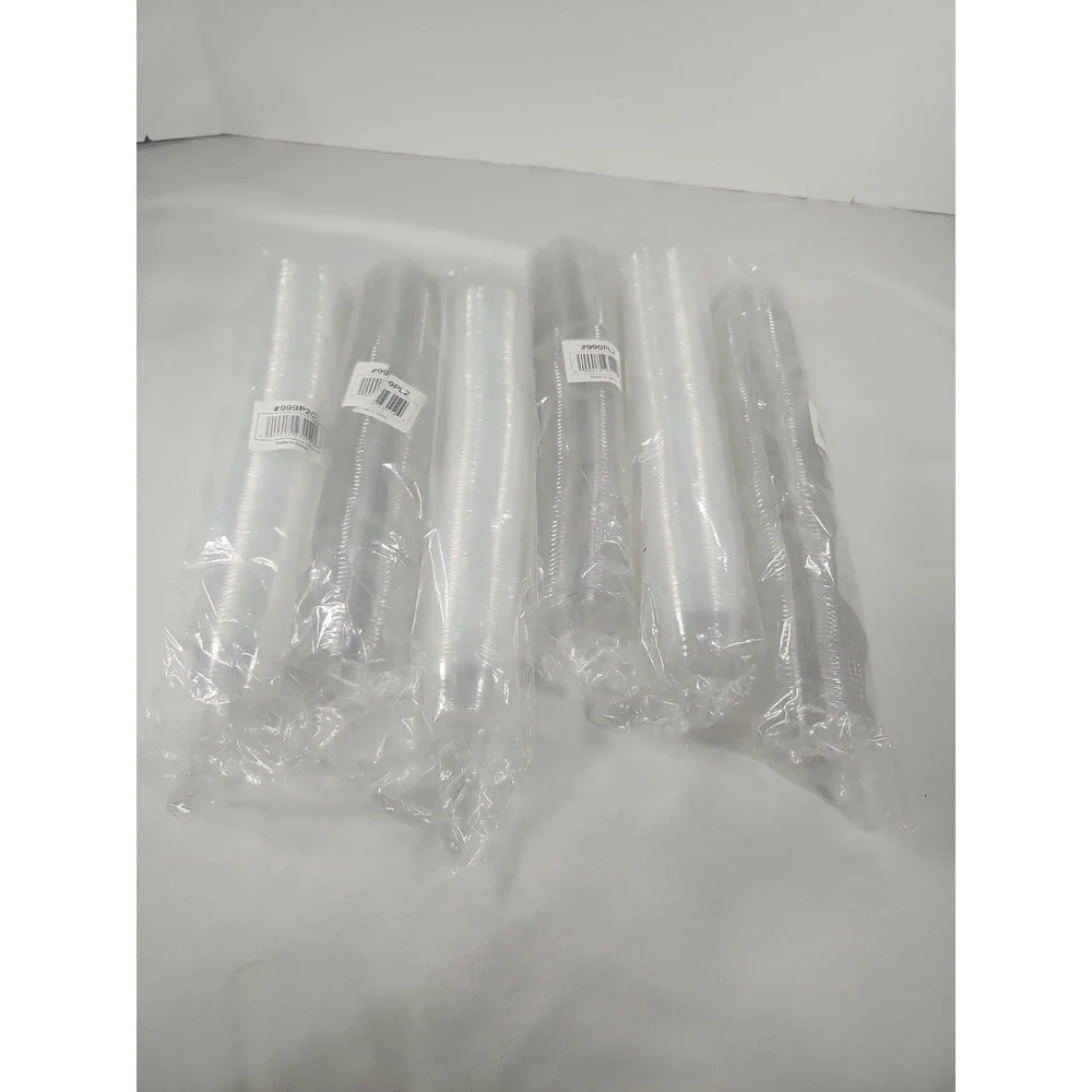 300 2 Oz Clear Plastic Disposable Cups With Lids Portion Cups 999P20/999PL2